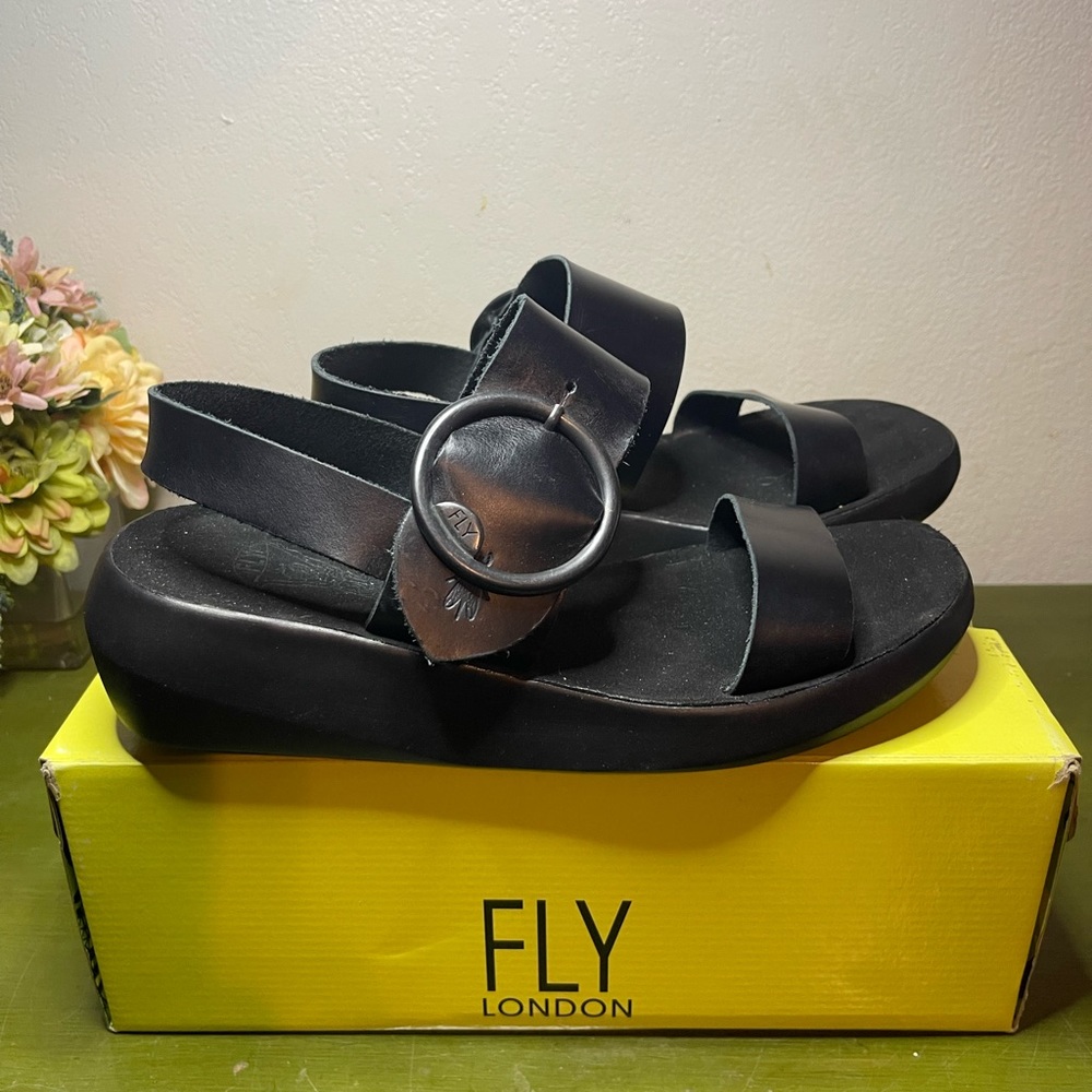 Fly London Bridle Sandals